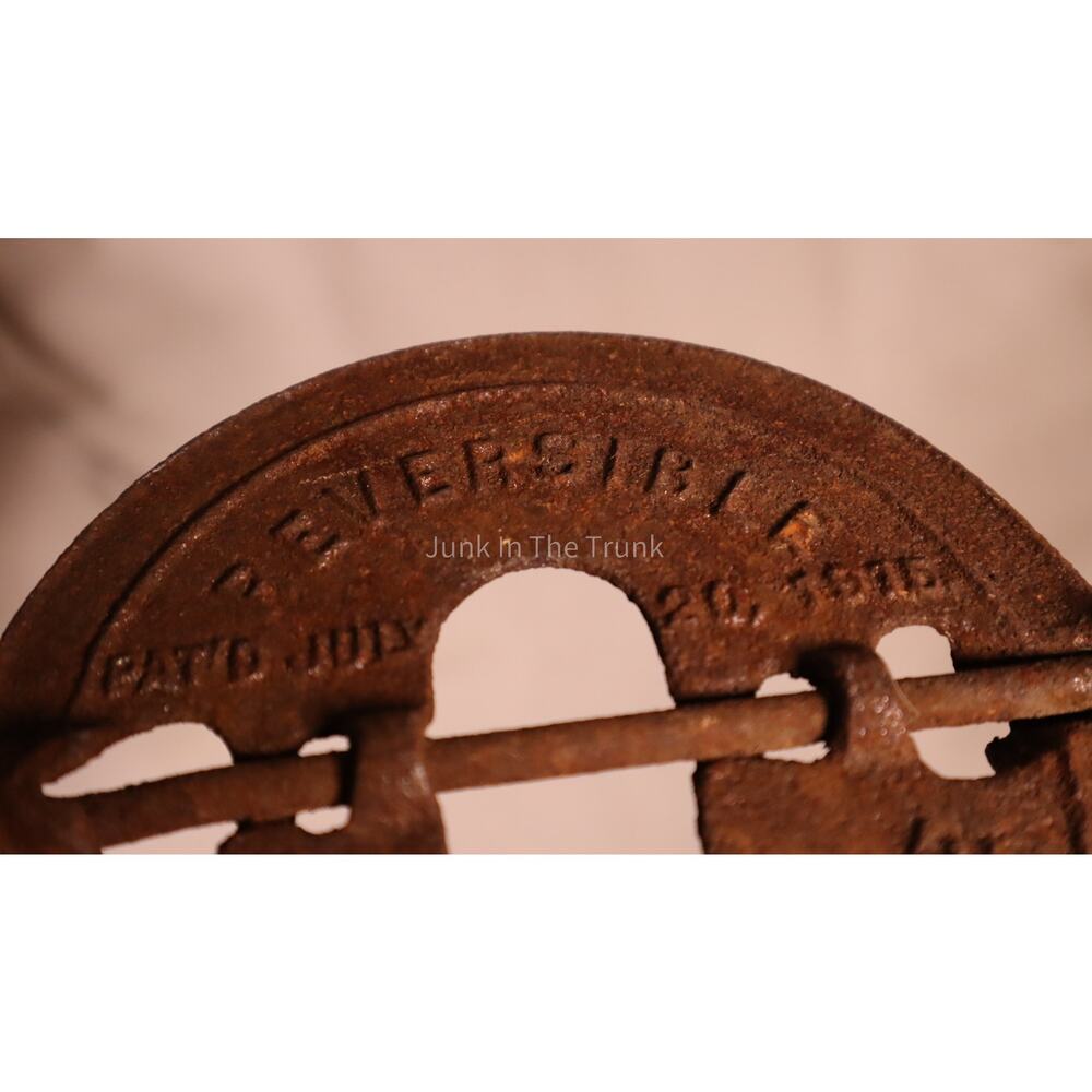 Antique Griswold American Stove Damper PAT'D JULY 20 1915 - Picture 3 of 5